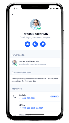 Mobile Search directory screenshot