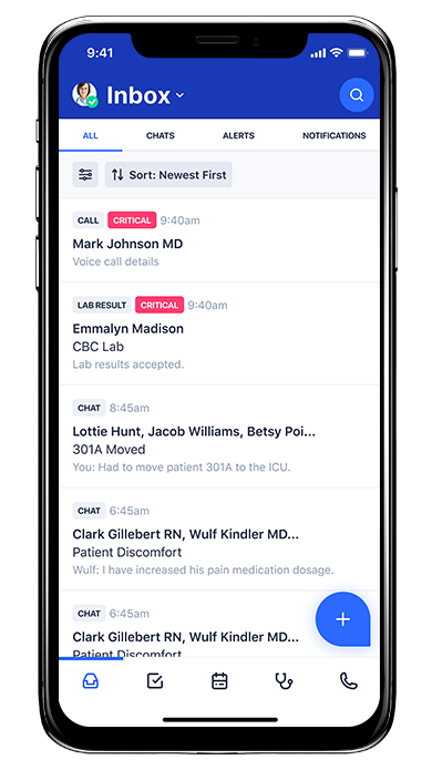 Mobile screenshot of inbox