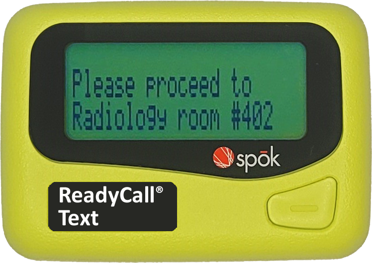 ReadyCall waiting area pagers Spok Inc.
